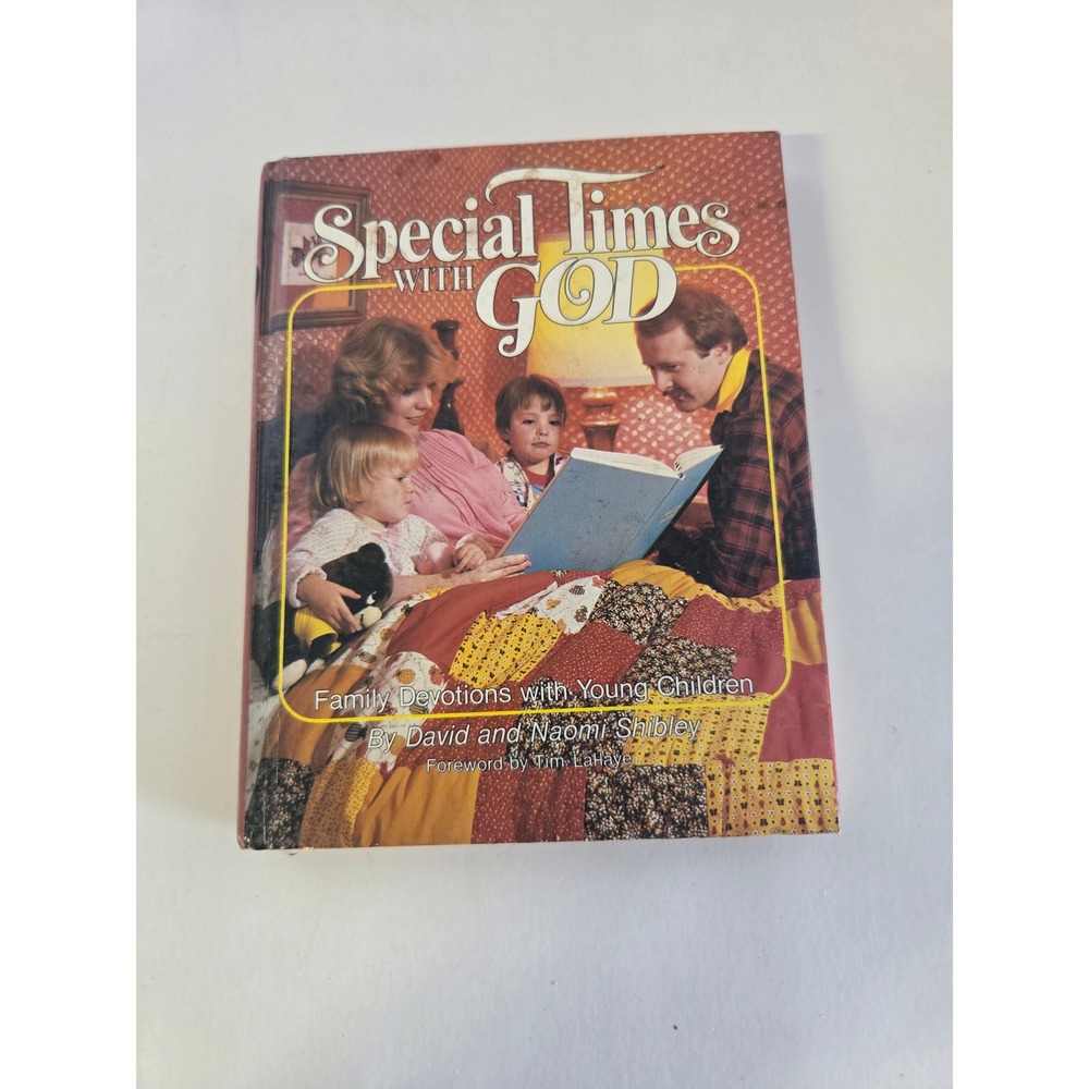 Special Times with God Family Devotions Young Children Shibley Hardcover 1980s